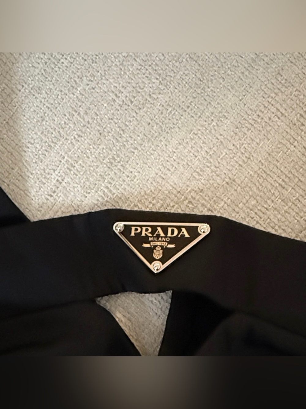 Prada Black Triangle Bralette - Picture 4 of 4